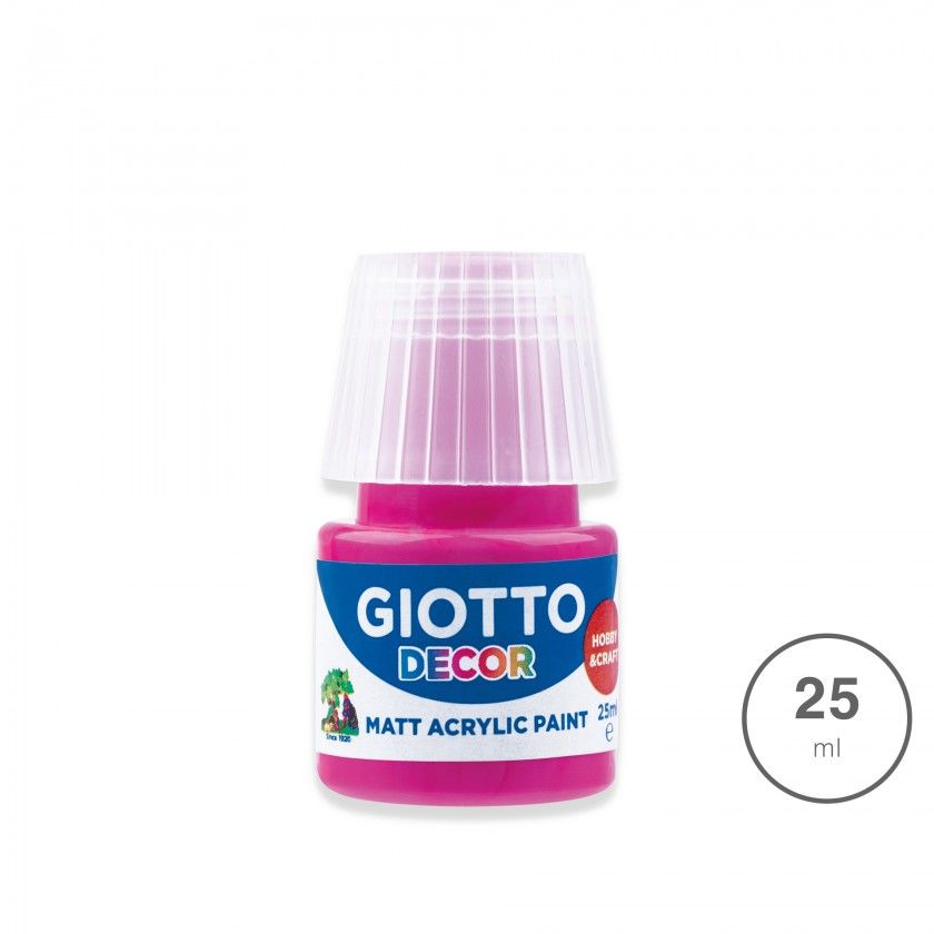 Tinta Acrlica Giotto Decor Magenta 25ml