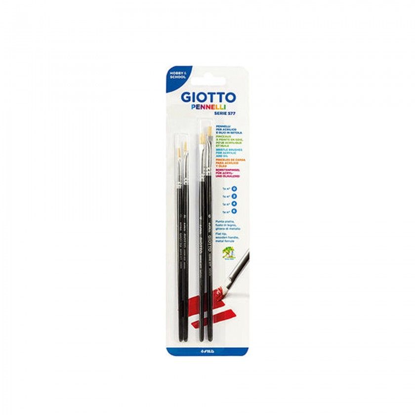 Pincis Giotto N.0/2/4/6 Pack 4