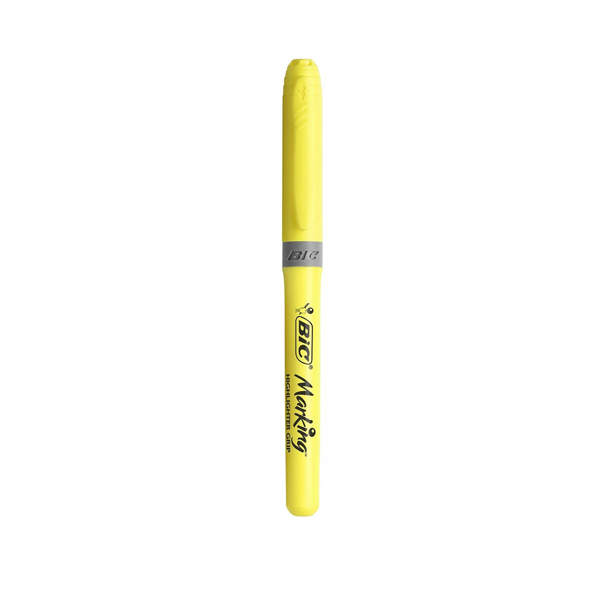 Sublinhador Bic Marking Fine Amarelo Fluorescente
