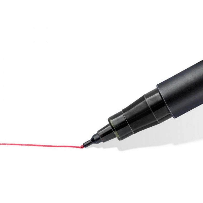 Caneta Permanente Staedtler Vermelho 0.4mm