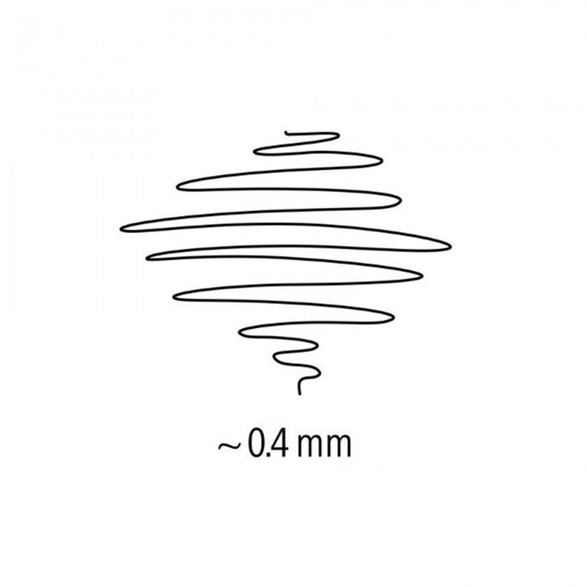 Caneta Permanente Staedtler Preto 0.4mm