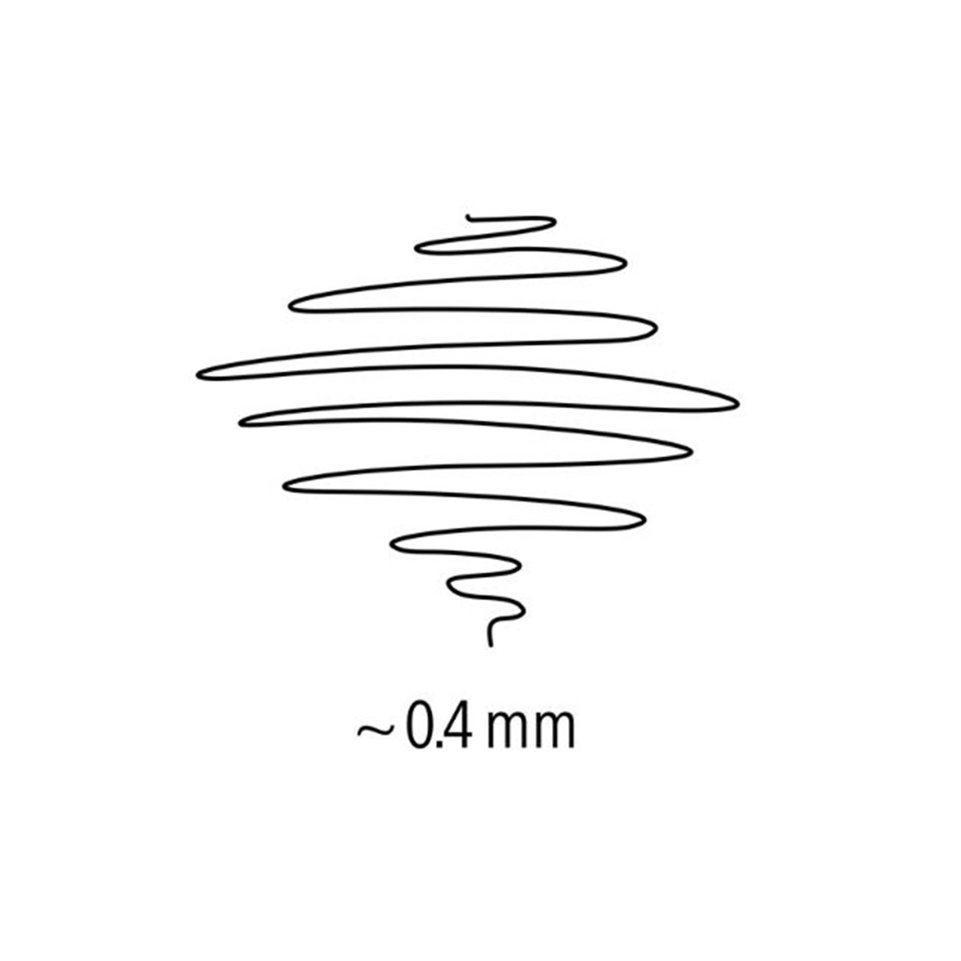 Caneta Permanente Staedtler Preto 0.4mm