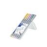 Caneta Ponta Fina Staedtler 6 Cores Pastel 0.3mm