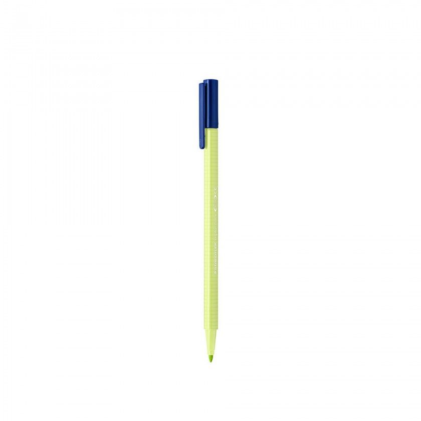 Caneta Ponta Fibra Staedtler Verde Lima 1mm