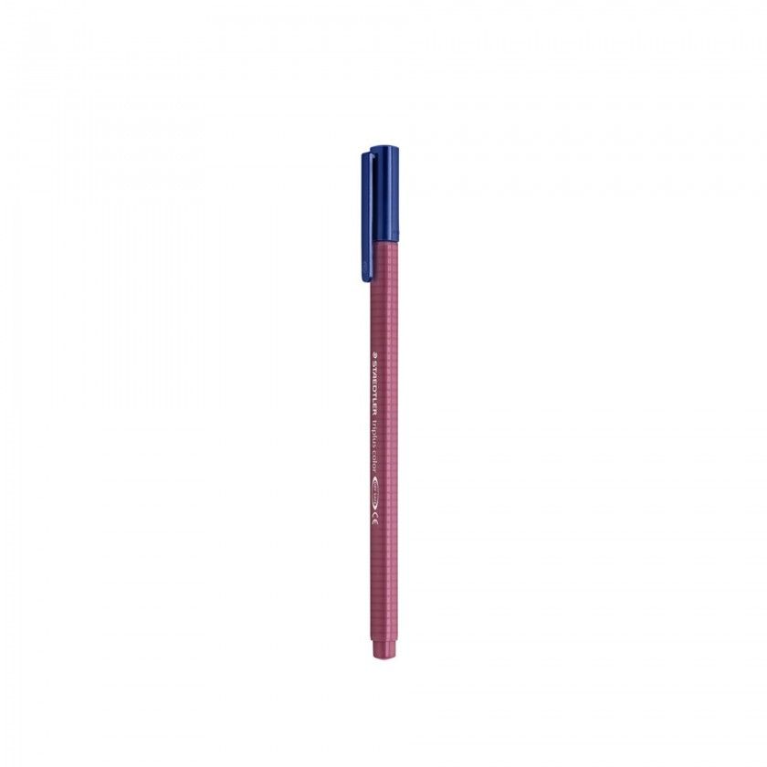 Caneta Ponta Fibra Staedtler Vermelho Escuro 1mm