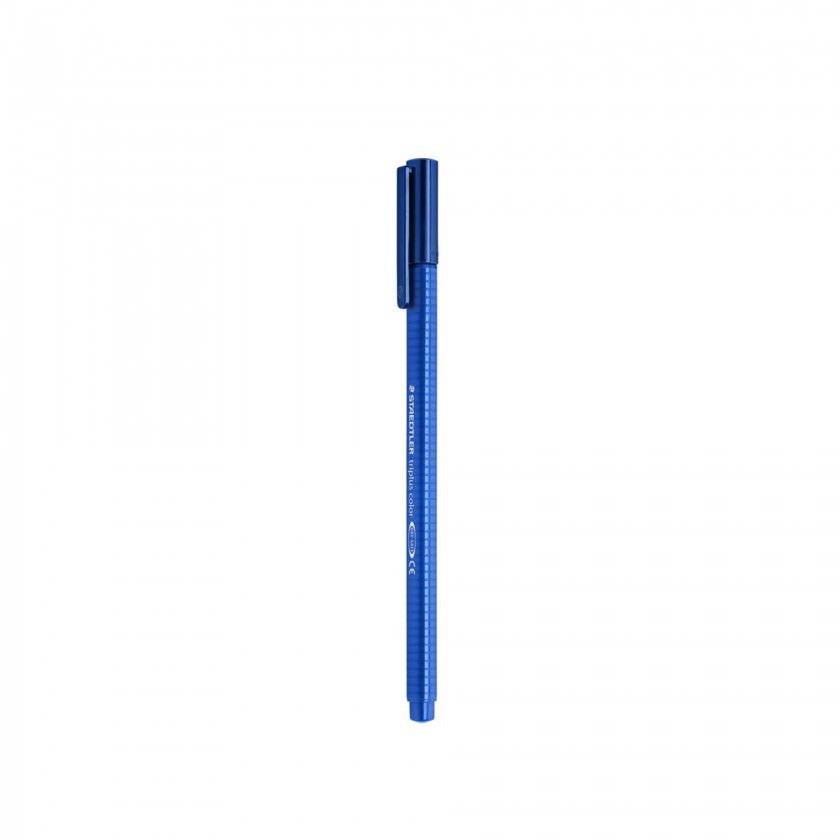 Caneta Ponta Fibra Staedtler Azul 1mm