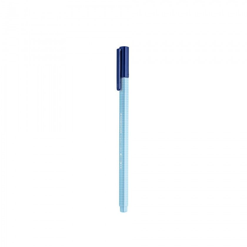 Caneta Ponta Fibra Staedtler Azul Aqua 1mm