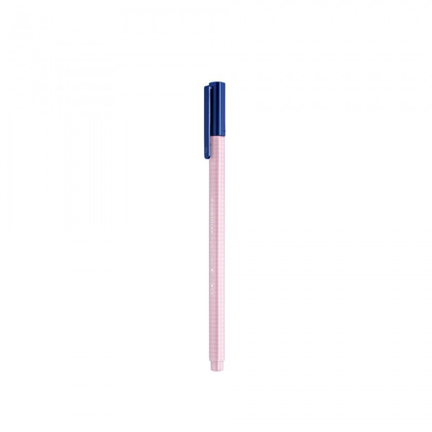 Caneta Ponta Fibra Staedtler Rosa Claro 1mm