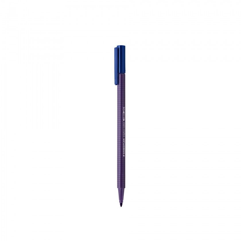 Caneta Ponta Fibra Staedtler Azul Indigo 1mm