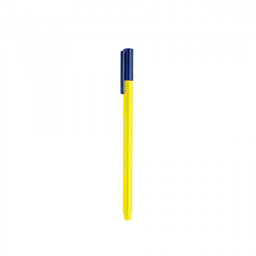 Caneta Ponta Fibra Staedtler Amarelo 1mm