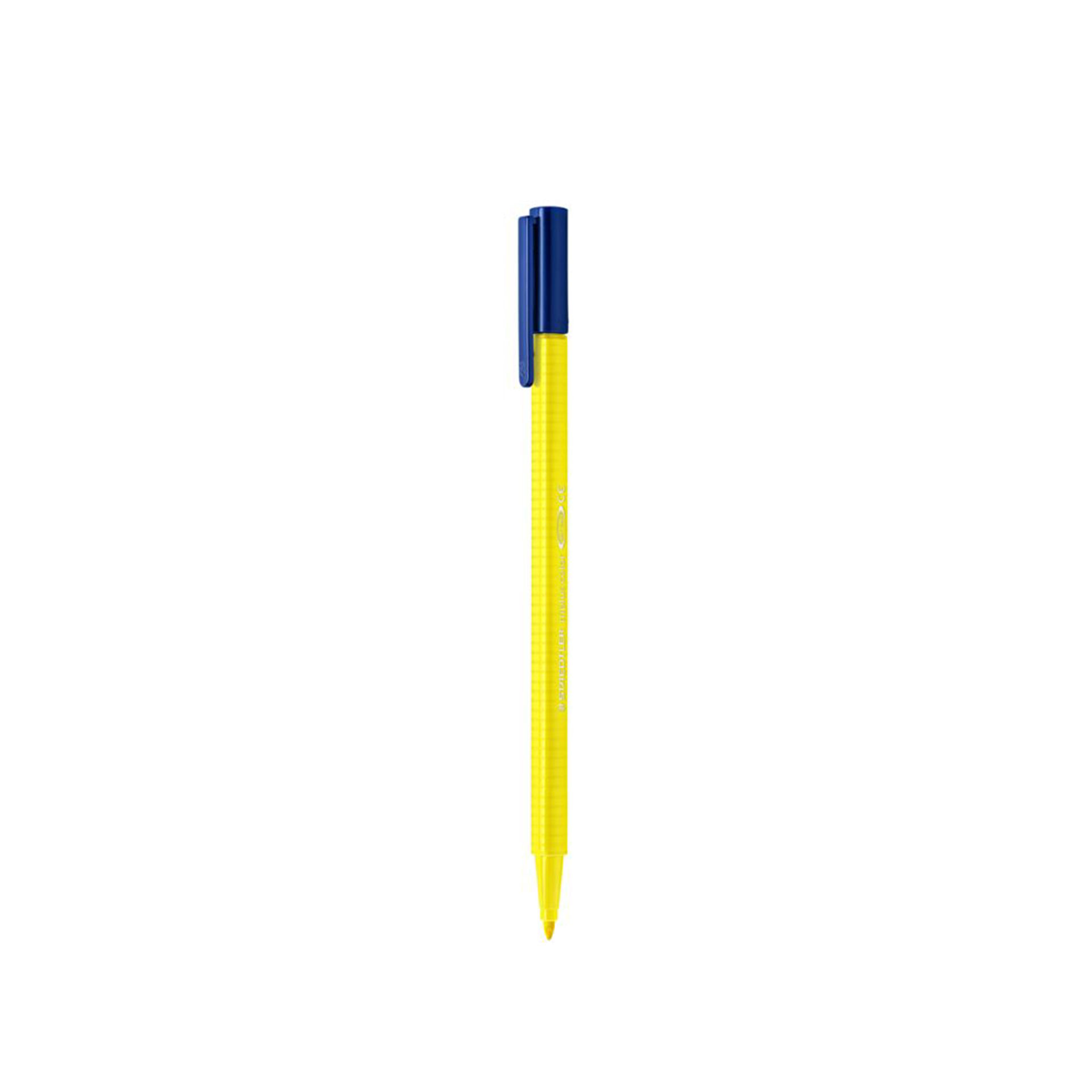 Caneta Ponta Fibra Staedtler Amarelo 1mm