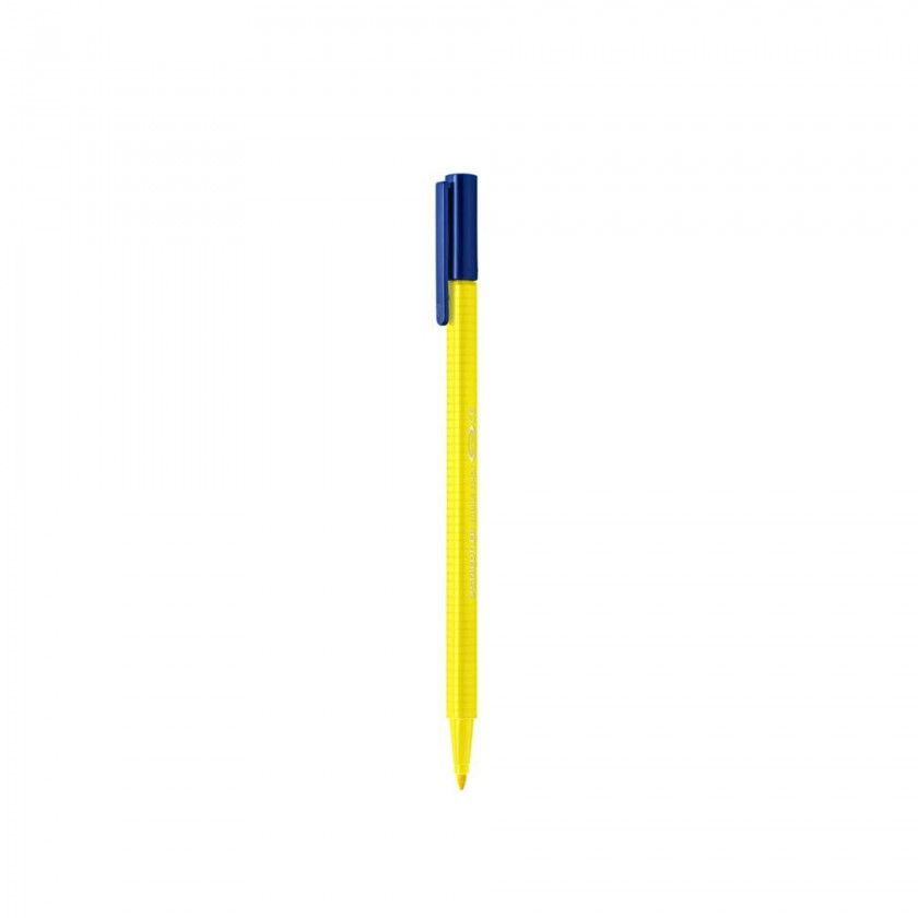 Caneta Ponta Fibra Staedtler Amarelo 1mm