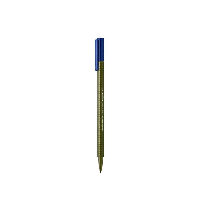 Caneta Ponta Fibra Staedtler Verde Oliva 1mm Caneta Ponta Fibra Staedtler Verde Oliva 1mm