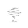 CANETA PONTA FINA STAEDTLER 0.3MM 334 CANETA PONTA FINA STAEDTLER 0.3MM 334