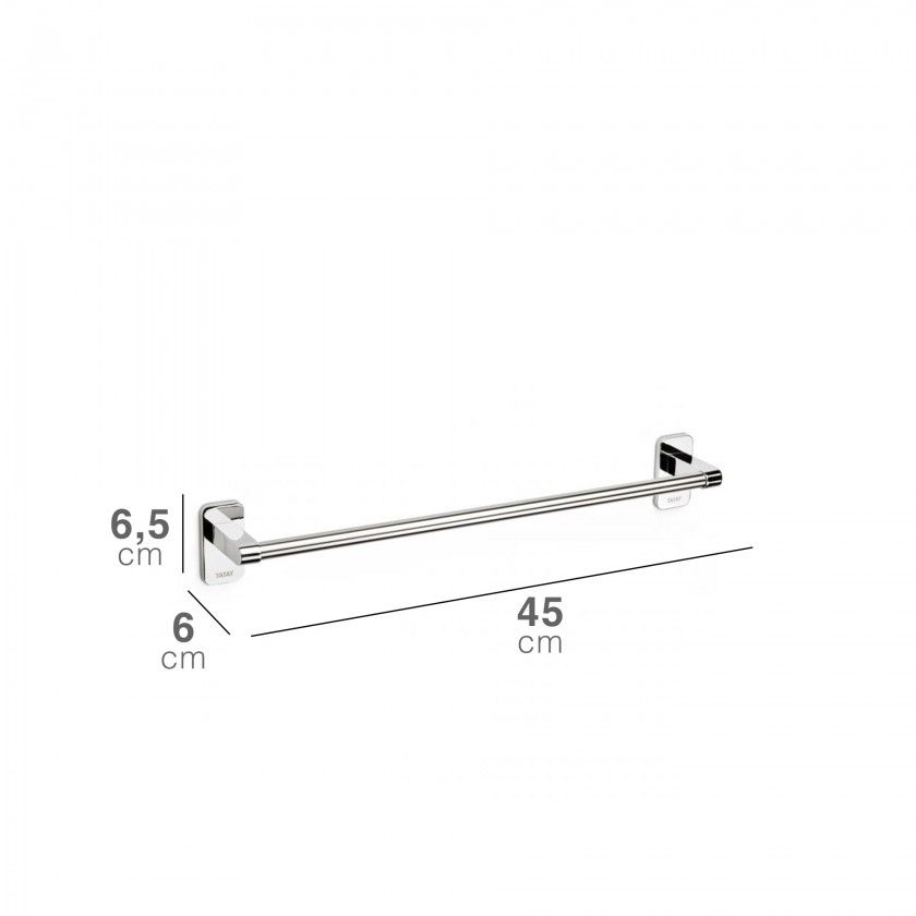 Toalheiro Parede Slim Grande 6.5X6X45CM Toalheiro Parede Slim Grande 6.5X6X45CM