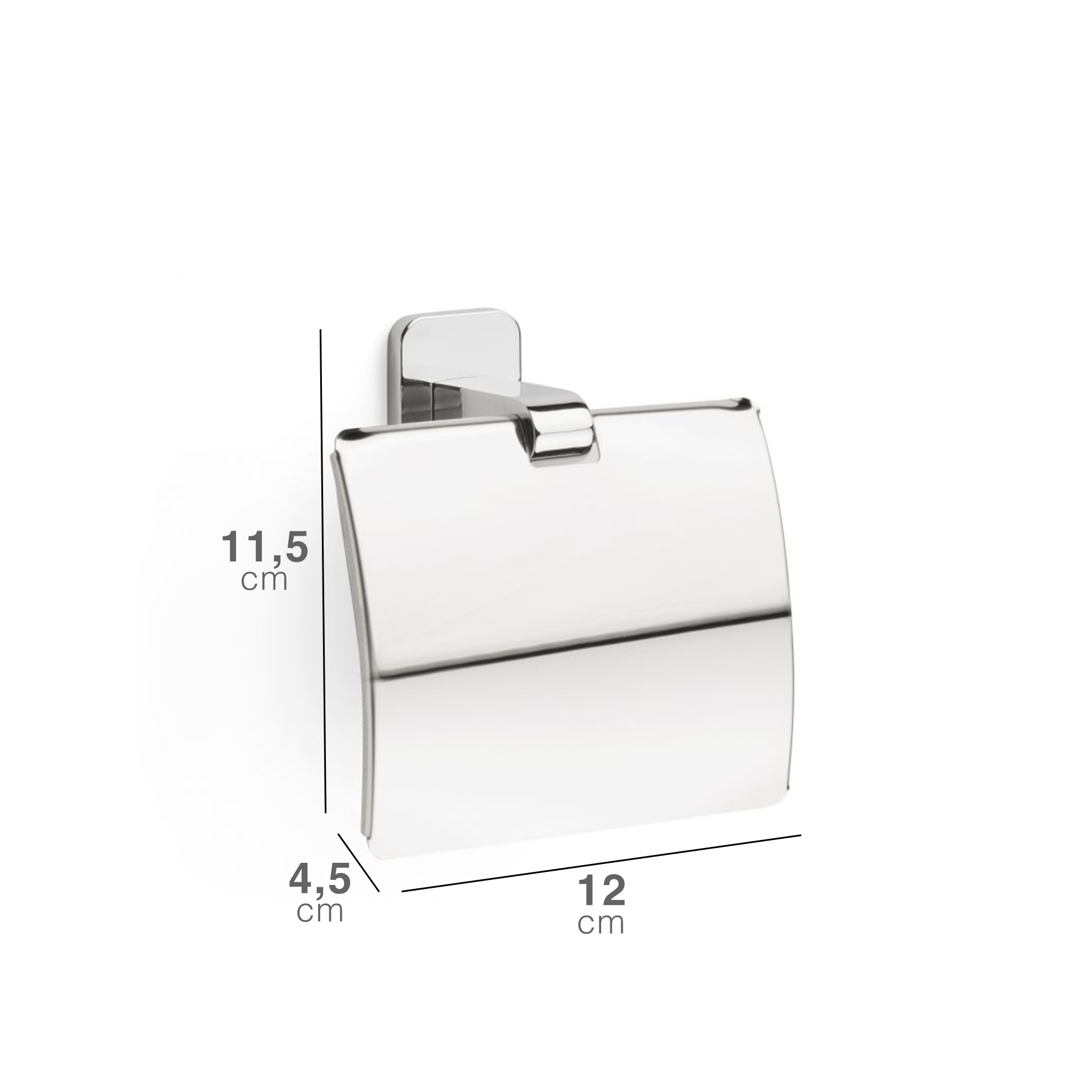 Porta Rolos Slim 12X4.5X11.5CM