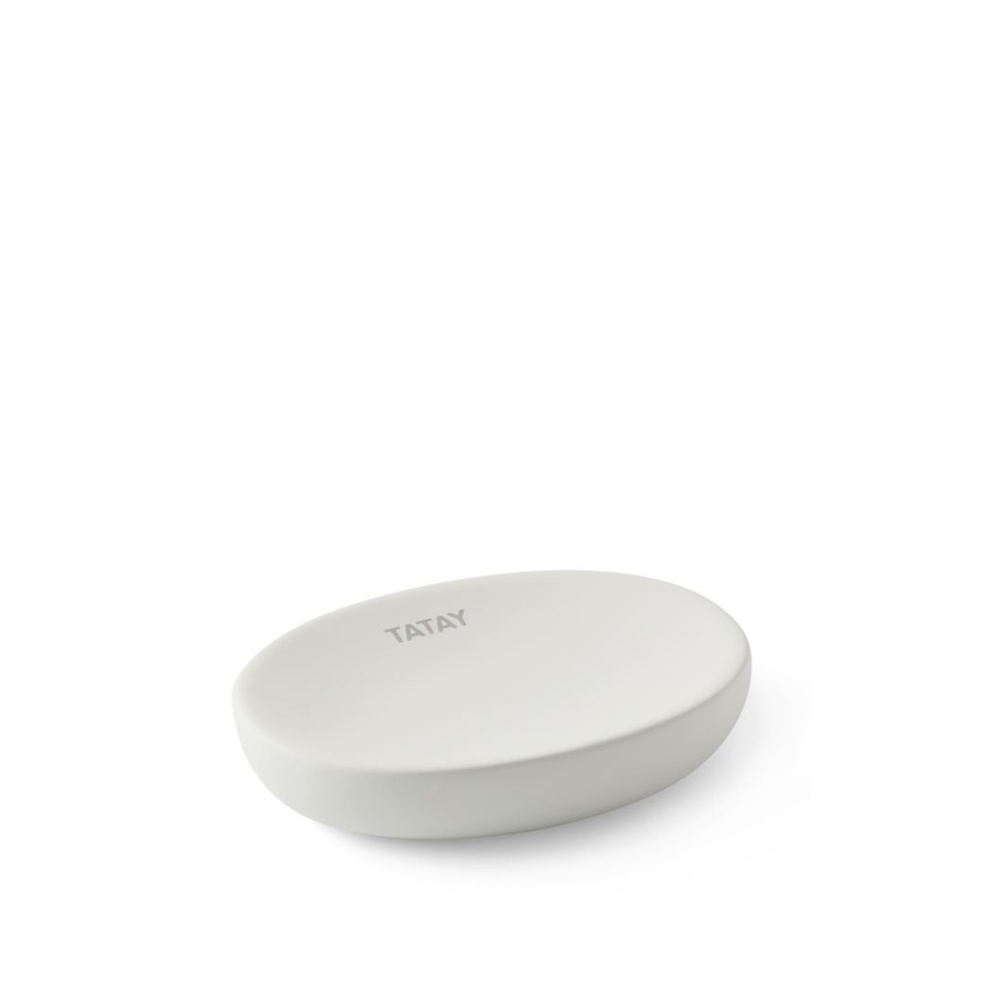 Saboneteira Soft Branco 11.2X8.2X2.5CM