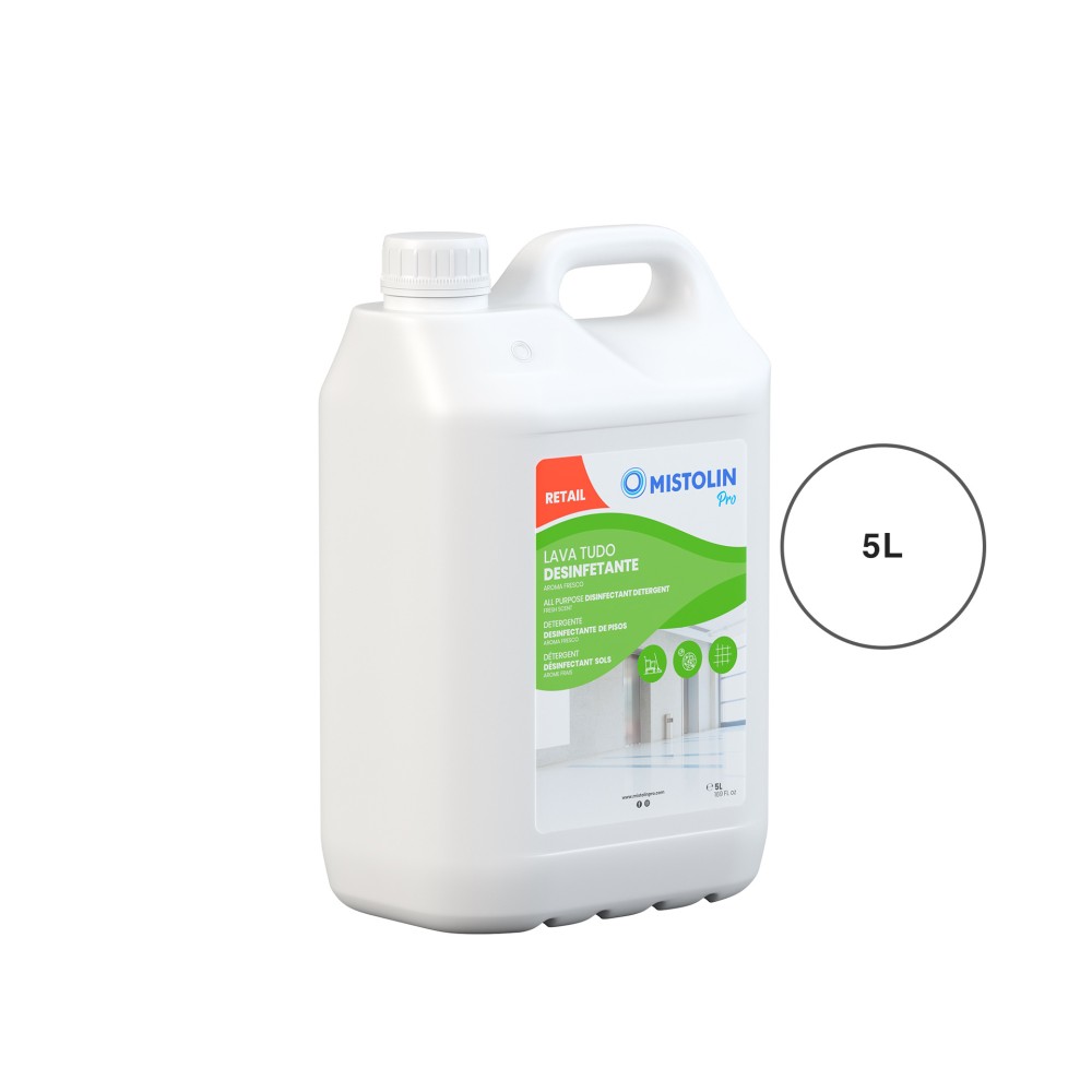 Lava Tudo Desinfetante Mistolin Pro 5000ml