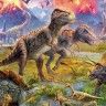 Puzzle Educa 500 Peas Encontro Dinossauros