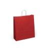 Saco Papel Asa Retorcida 42X19X48cm Vermelho Saco Papel Asa Retorcida 42X19X48cm Vermelho