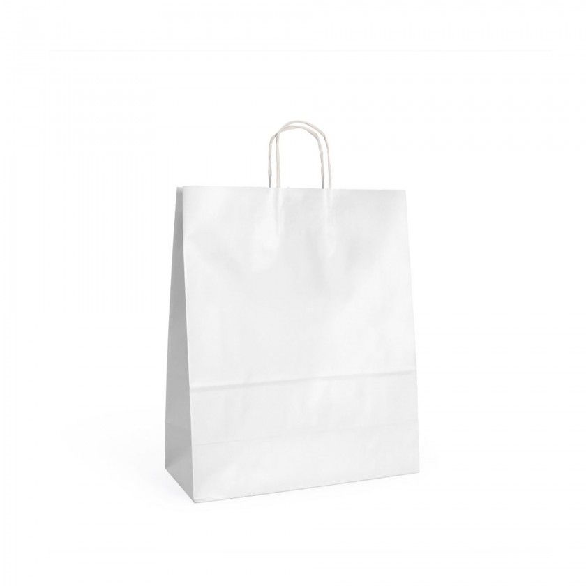 Saco Papel Asa Retorcida 32X14X40cm Saco Papel Asa Retorcida 32X14X40cm