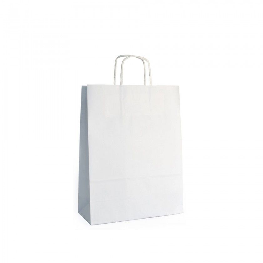 Saco Papel Asa Retorcida 24X10X32cm Saco Papel Asa Retorcida 24X10X32cm