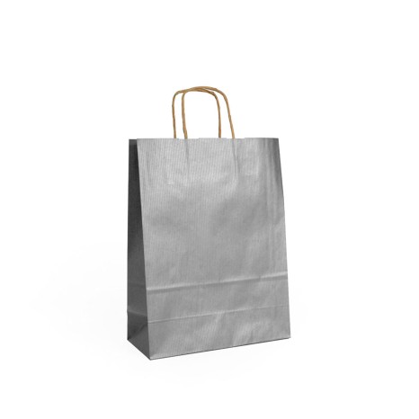 Saco Papel Kraft Asa Retorcida 24X10X32cm - Image product