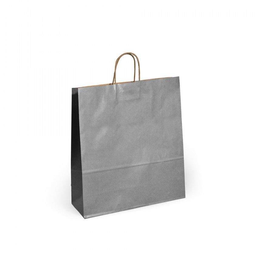 Saco Papel Kraft Asa Retorcida 42X19X48cm