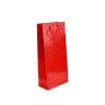 Saco Papel 2 Garrafas Asa Cordão 18X9X39cm Xadrez Vermelho Saco Papel 2 Garrafas Asa Cordão 18X9X39cm Xadrez Vermelho