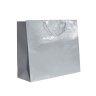 Saco Papel Asa Cordão 55X18X50cm Prateado Saco Papel Asa Cordão 55X18X50cm Prateado