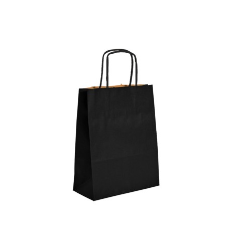 Saco Papel Kraft Asa Retorcida 18X8X24cm - Image product