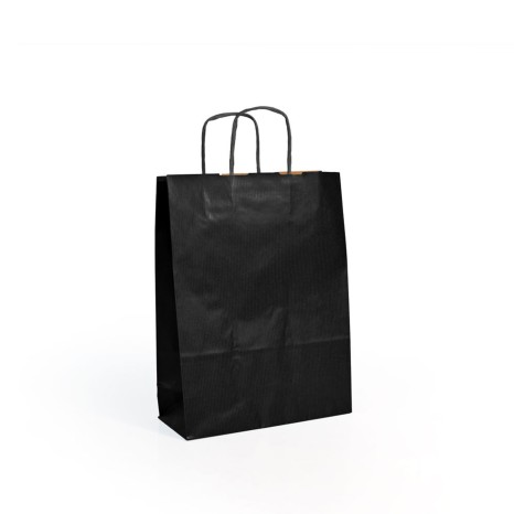 Saco Papel Kraft Asa Retorcida 24X10X32cm - Image product