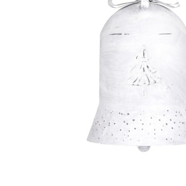 Sino Natal Metal Branco Fosco 21CM