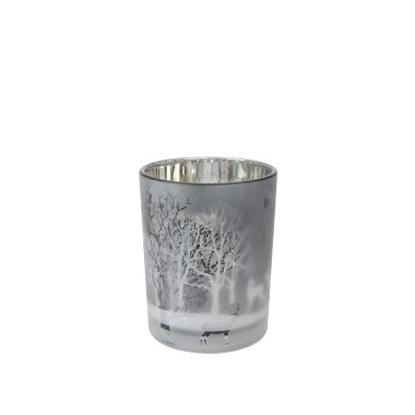 Porta Velas Vidro Ø 10CM