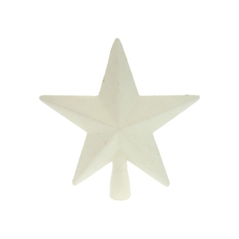 Estrela Árvore Natal Branca 19CM - Image product