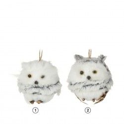 Pendente Natal Mocho Branco 8CM