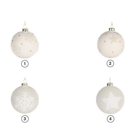 Bola Natal Neve 8CM - Image product