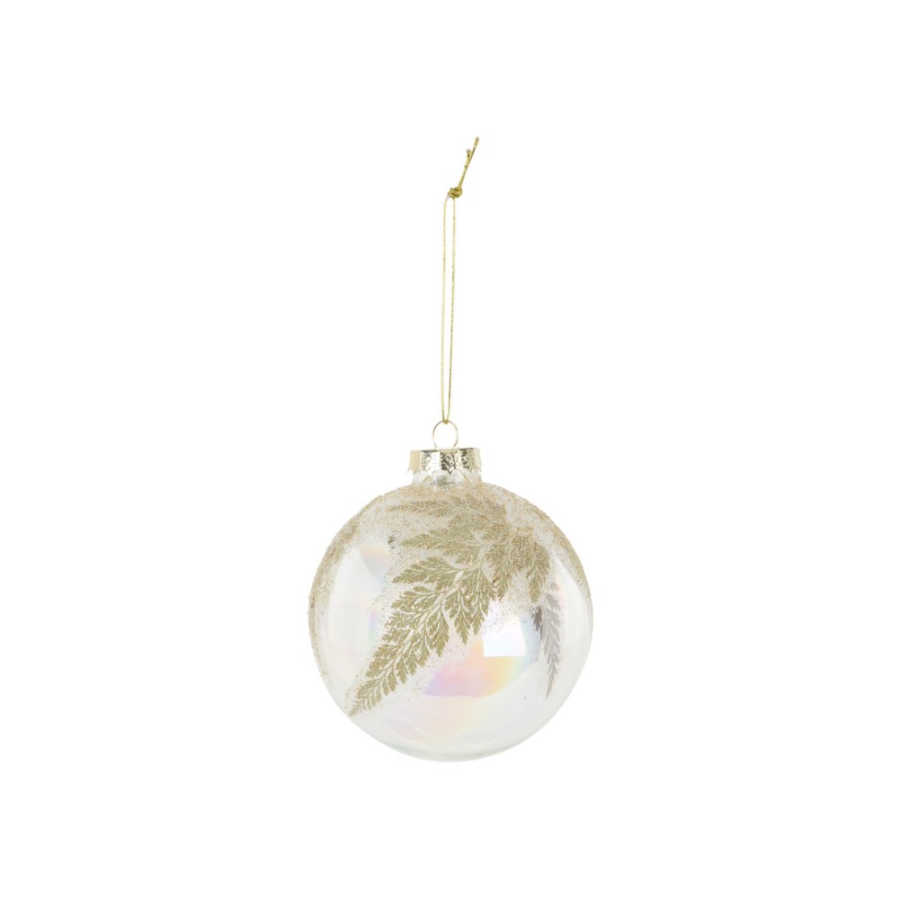Bola Natal Folha 8CM