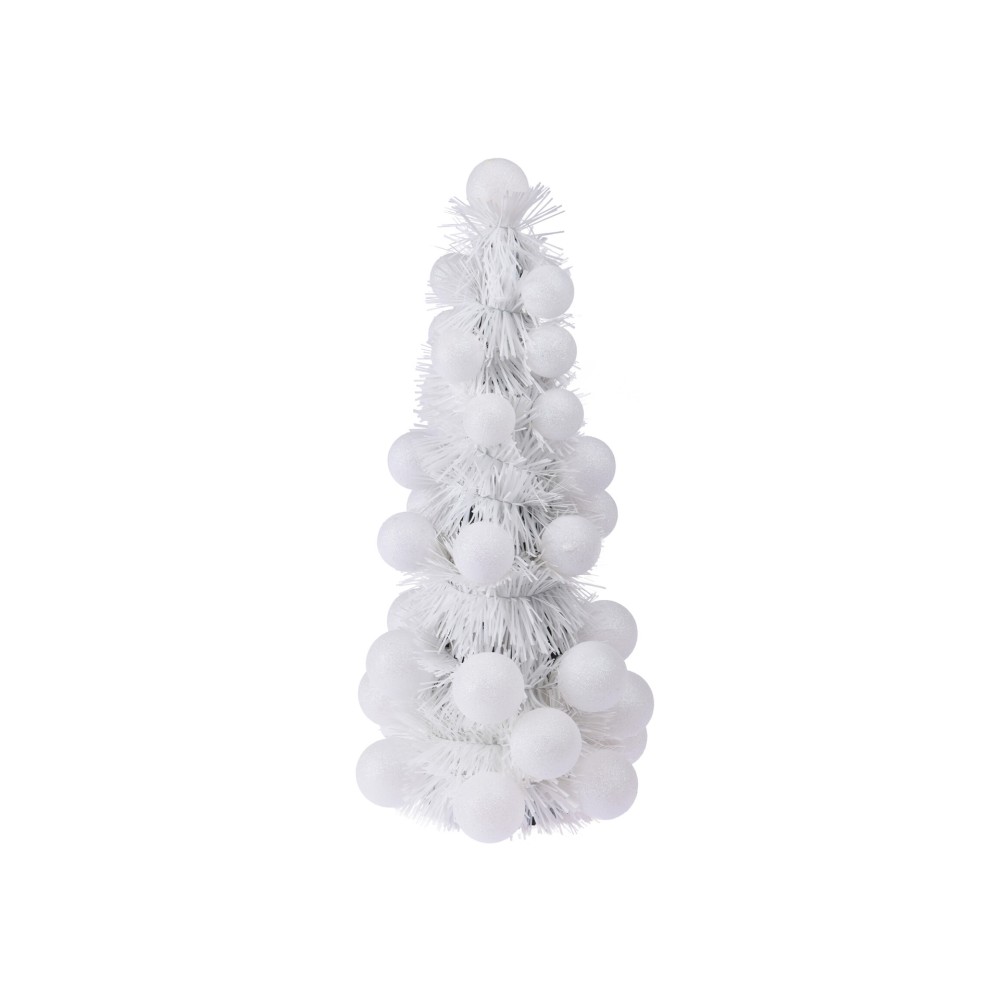 Árvore Natal Bolas Branca 33CM