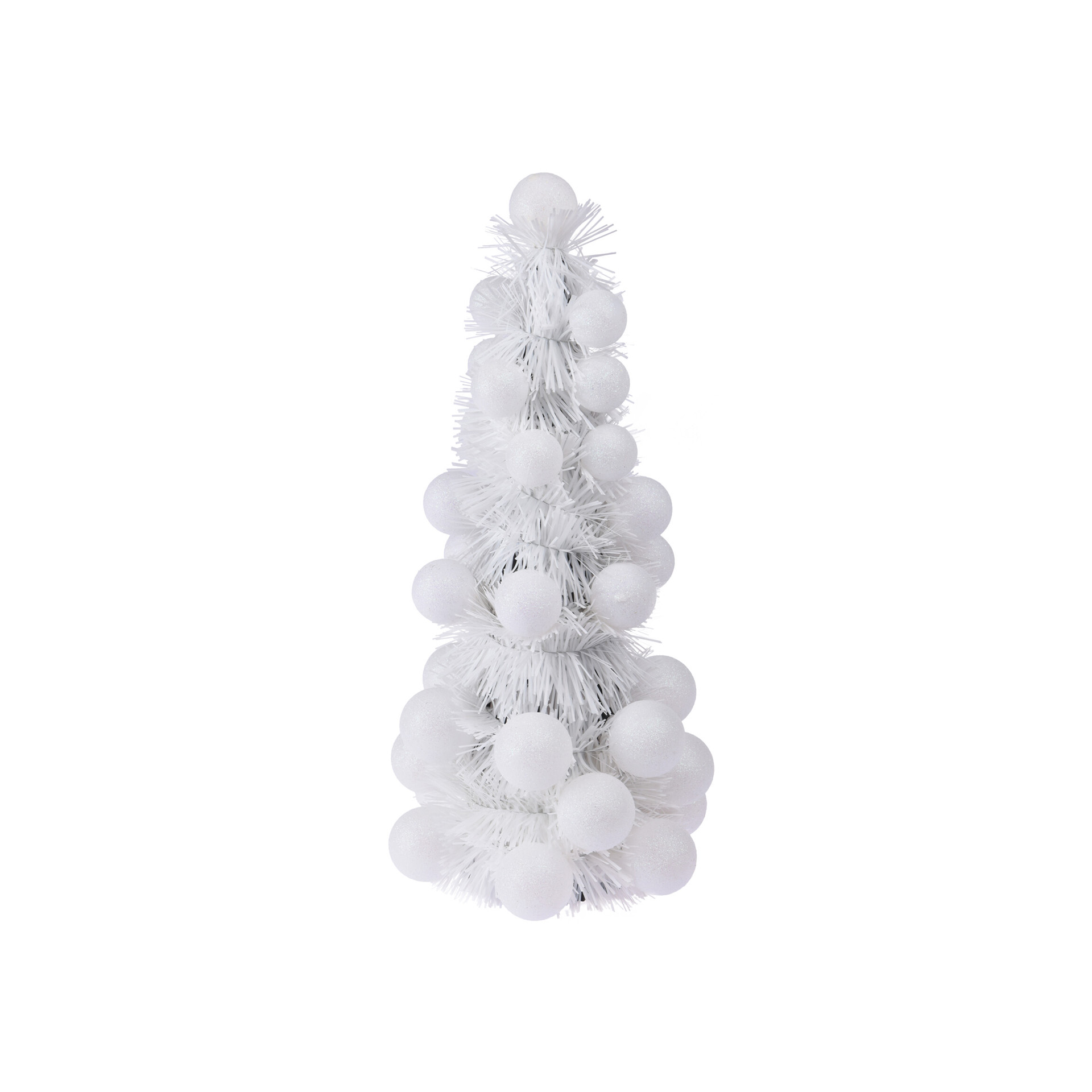 Árvore Natal Bolas Branca 33CM