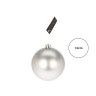 Bola Natal Prateada 14CM Bola Natal Prateada 14CM