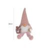 Figura Gnomo Rosa 23X49CM Figura Gnomo Rosa 23X49CM