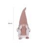 Figura Gnomo Rosa 19X45CM Figura Gnomo Rosa 19X45CM