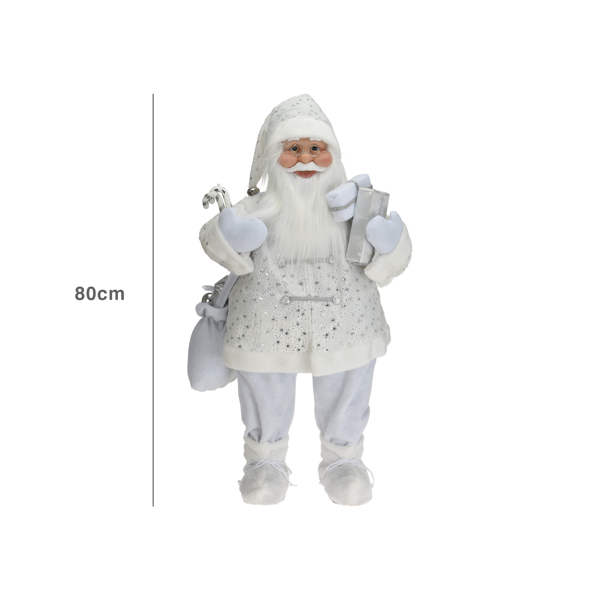 Figura Decorativa Pai Natal 80CM
