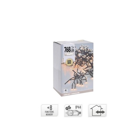 Grinalda 768 Leds Luz Quente 5.5M - Image product