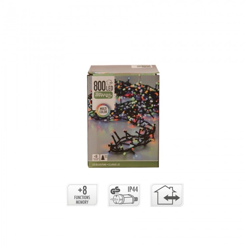 Grinalda 800 Leds Luz Multicor 16M Grinalda 800 Leds Luz Multicor 16M