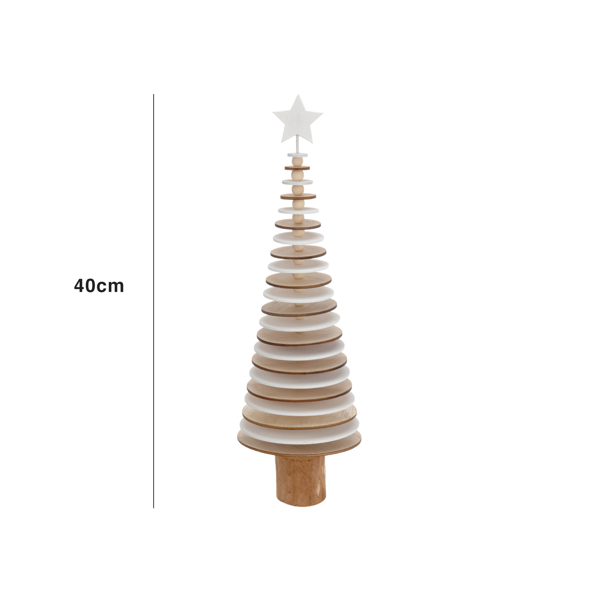 Árvore Natal Madeira 40CM