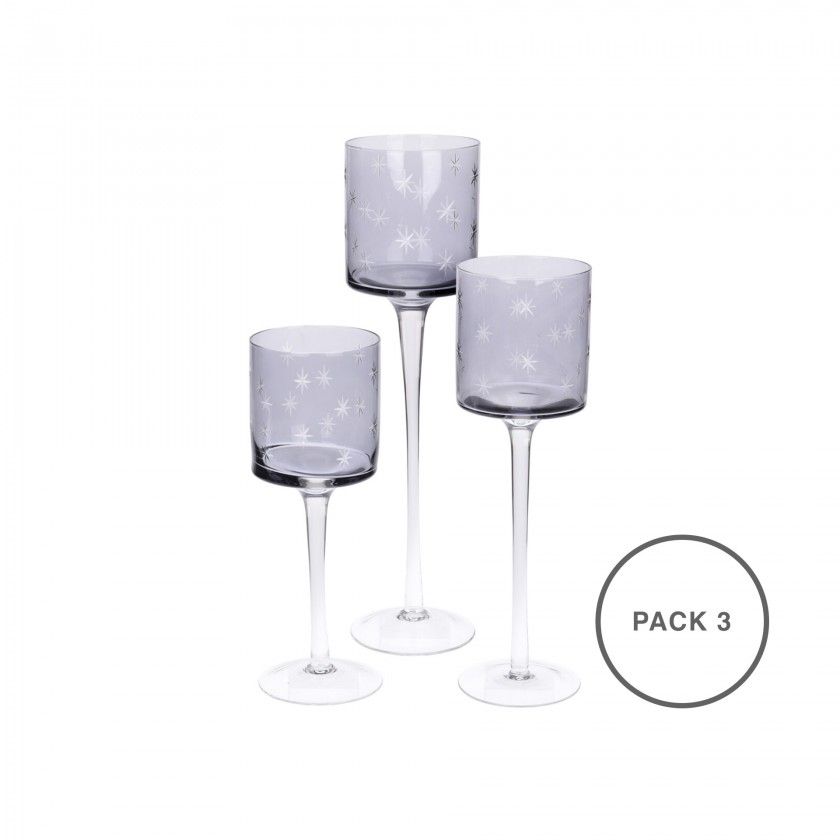Porta Velas Pack 3 Porta Velas Pack 3