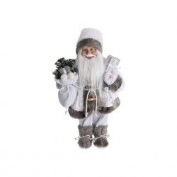 Figura Decorativa Pai Natal Branco 37CM