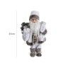 Figura Decorativa Pai Natal Branco 37CM Figura Decorativa Pai Natal Branco 37CM